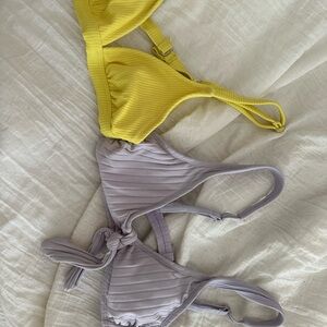 Target Yellow Bikini Top